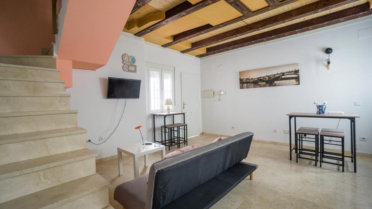 Rentalsevilla Feria Duplex Con Terraza Kültér fotó